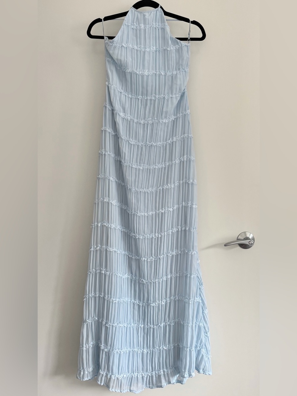 Peppermayo Aullie Halter Maxi Dress in Light Blue - Size 2 (XS) - Picture 10 of 16